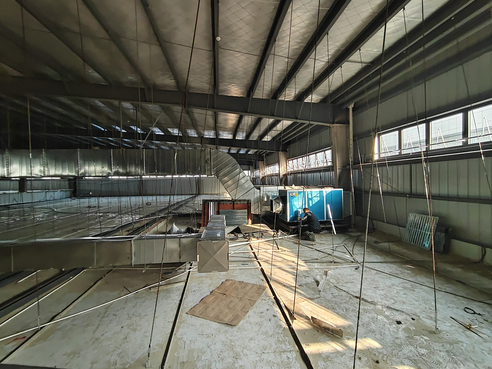 巢湖某工厂食堂油烟净化安装项目